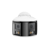 FCD800 - 8MP UHD Dual-Lens Outdoor PoE Security Camera, 180° Panoramic View, Smart Dual Light Night Vision, Two-Way Audio, Active Siren & Alarm, Human & Vehicle Detection, IP67